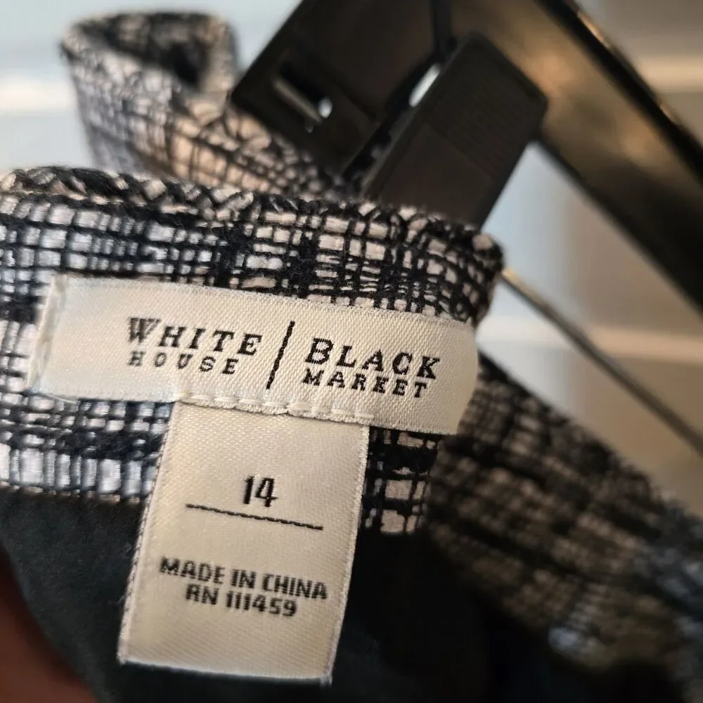 White House Black Market Lined Pencil Skirt Size 14